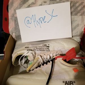 OFF-WHITE Air Force 1's